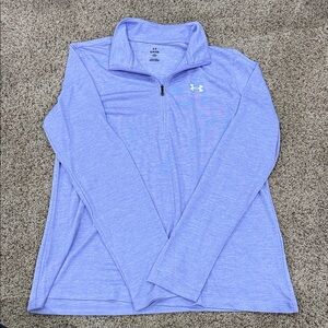 Under Armour Women's Long Sleeve 1/4 Zip Pullover - Loose fit